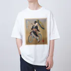 nidan-illustrationの"双輪車娘之圖會" 5-#1 オーバーサイズTシャツ