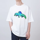 pluのカラフルスピノ❤️💛💚💙💜 Oversized T-Shirt