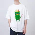 おばけ商店のおばけTシャツ＜クリームソーダになりたい河童・大＞ Oversized T-Shirt