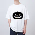 めいぷるのかぼちゃにゃ(シルエット) Oversized T-Shirt