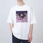 chocosshi shopのつらなりねこ Oversized T-Shirt