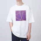 しえ*shopのときめき<ぶどう味> オーバーサイズTシャツ