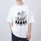 nidan-illustrationの"BABEL" Oversized T-Shirt