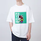 二木 こうた、🐭のPATTERN（表裏デザイン） Oversized T-Shirt