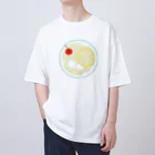めるしのレモンスカッシュの平面図 オーバーサイズTシャツ