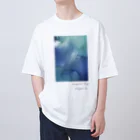 Atelier withの海(文字入り) オーバーサイズTシャツ