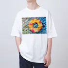 RINA SHOPのサターン オーバーサイズTシャツ