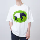 LalaHangeulのマレーバク オーバーサイズTシャツ