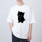 segasworksの黒猫 オーバーサイズTシャツ