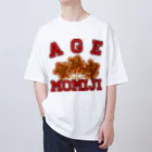 ヘンテコデザイン専門店　SYUNLABOのAGE MOMIJI オーバーサイズTシャツ