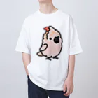 Cody the LovebirdのChubby Bird オオバタン Oversized T-Shirt