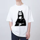 さがらくだのモナリザキャット Oversized T-Shirt