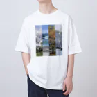 源内コンセプションの【水彩】FOUR SEASONS オーバーサイズTシャツ