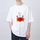 ワールドハッピー商店の蟹ティ オーバーサイズTシャツ