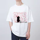 遊庵/yuan/ペン画描きたがりの遊庵公式キャラ Oversized T-Shirt