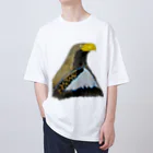 Coshi-Mild-Wildのオオワシ　🦅でござる🪶 オーバーサイズTシャツ