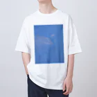 YURURIのくらげblue オーバーサイズTシャツ