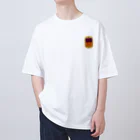 【予告】第２弾！#SUZURIのTシャツ1,000円引きセール本日12時スタート！！！★kg_shopの[☆両面] 次、とまります【視力検査表パロディ】 オーバーサイズTシャツ