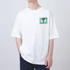 みょん-みょんのピクニック気分ｋ オーバーサイズTシャツ