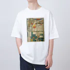 メディア木龍・谷崎潤一郎研究のつぶやきグッズのお店の本所深川絵図 Oversized T-Shirt