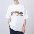 ふわにゃんshopののんびりにゃんず オーバーサイズTシャツ