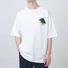 紫咲うにのかわせみ Oversized T-Shirt