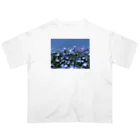 mofufu picturesのNemophila Oversized T-Shirt