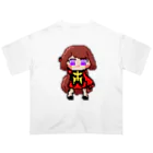 あびーしょっぷのドット絵アビー(赤) オーバーサイズTシャツ