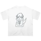 暁城ゼットのおちゃぜとちゃん オーバーサイズTシャツ