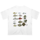 ゆの者ゆっこの堤防から釣れる魚 Oversized T-Shirt