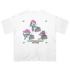 Rabbithumanaspetsの#コンテンポラリー３姉妹 Oversized T-Shirt