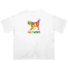 onehappinessのバーニーズ　骨ガム オーバーサイズTシャツ