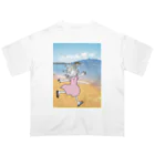 杜の魚の海とメデューサ オーバーサイズTシャツ