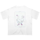 namiseko.designのサムシングオブシガ［ Goose ］ オーバーサイズTシャツ