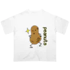 mei09blueleafのピーナッツ オーバーサイズTシャツ