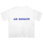 Air Sumouthの☆エアースマース文字☆ オーバーサイズTシャツ