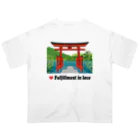 まんもすの恋愛成就 オーバーサイズTシャツ