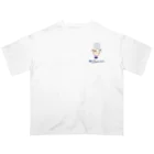 ナツのバスタブの猫だってトスあげれるねん(文字入り) Oversized T-Shirt