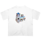 猫カフェにあにゃあグッズショップのパパラッチしらたきくんの大スクープ！！！ Oversized T-Shirt