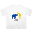 BONABENTOのNO WAR IN UKRAINE Oversized T-Shirt