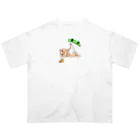 十人十色ちゃんのKitty skateboard スケートボード Oversized T-Shirt