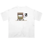 まんもすの寂れた屋台 オーバーサイズTシャツ