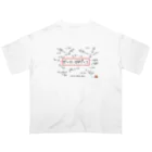 教学館公式ショップのMath is Love. オーバーサイズTシャツ