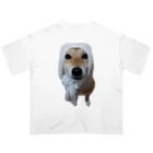 川村さん家の柴犬コロちゃんの湘南のころちゃん Oversized T-Shirt