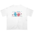 kocoon（コクーン）の海の友達（イカとタコ） オーバーサイズTシャツ