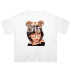 Re:Re:SmileyのBear Girl ☆◡̈⋆ オーバーサイズTシャツ