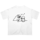 YUKOのカエル オーバーサイズTシャツ