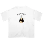 ワカボンドのコーヒー大好きコヒィくん オーバーサイズTシャツ