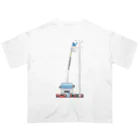 まんもすの電線工事 Oversized T-Shirt