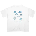 mame･mochiの海花 ⅰ オーバーサイズTシャツ